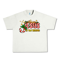 Pistachio jesus is the reason with christmas candy ado Urban Heavy Tee - AdoDesignShop