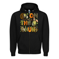 Black on the hunt easter Zipper Hoodie - Artiststas