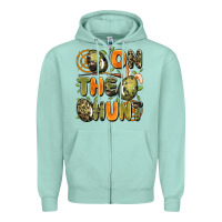 Seafoam on the hunt easter Zipper Hoodie - Artiststas