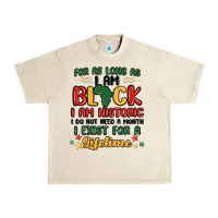 Sandshell black history month malia Urban Heavy Tee - MaliasSmallBusiness