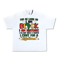 White black history month malia Urban Heavy Tee - MaliasSmallBusiness