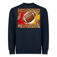 Navy team color red and gold football Heavyweight Sweatshirt - MaliasSmallBusiness