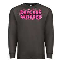 Smoke Breast Cancer Daycare Worker Premium Sweatshirt - texasbilliewilder
