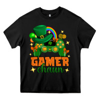 Black Gamer chaun st.patricks day Heavy Core Tee - Neo Western