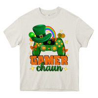 Gamer Chaun St.patricks Day Heavy Core Tee | Teevron