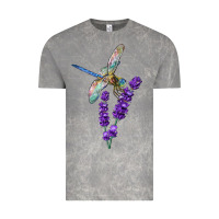 Cloud Rock Dragonfly With Lavender Vintage Tee - LillyAllenDesigns