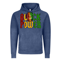 Vintage Denim Juneteenth Lion King Black Power Vintage Hoodie - LillyAllenDesigns