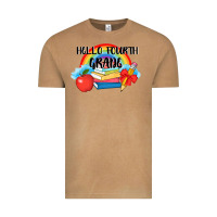 Vintage Camel back to school hello fourth grade 3200x2400 Vintage Tee - AdoDesignShop