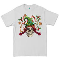 Dove Grey elf skull Premium Tee - FaDigitalArtStudio