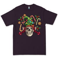 Plum elf skull Premium Tee - FaDigitalArtStudio