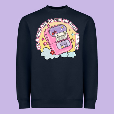 Its A Good Day To Run My Small Business Heavyweight Sweatshirt Designed By Maliassmallbusiness