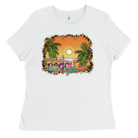 White beach vibes Ladies Tee - SublimationCraftShop
