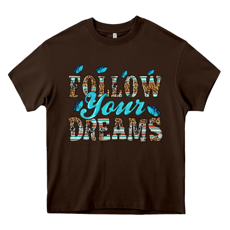 Follow Your Dreams Heavy Core Tee by HRA Design Shop | Teevron