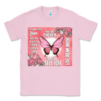 Bubblegum Pink self love Classic Tee - MaliasSmallBusiness