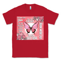 Red self love Classic Tee - MaliasSmallBusiness