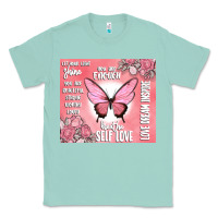 Seafoam self love Classic Tee - MaliasSmallBusiness