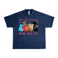 Navy can't talk right now doing mimi shit Urban Heavy Tee - MaliasSmallBusiness