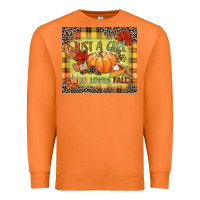 Carrot Just a girl who loves Fall Premium Sweatshirt - NancyCooperArtShop