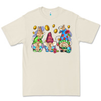 Bone easter gnome with eggs Premium Tee - AdoDesignShop