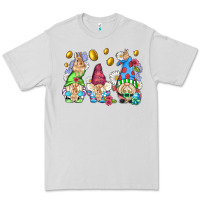 Dove Grey easter gnome with eggs Premium Tee - AdoDesignShop