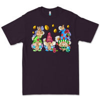 Plum easter gnome with eggs Premium Tee - AdoDesignShop