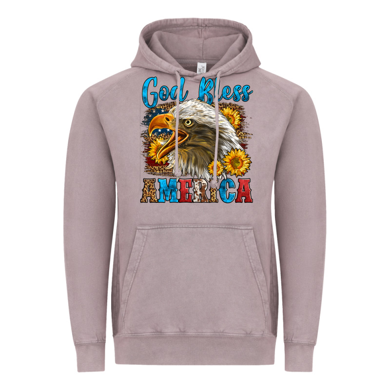 God Bless America Vintage Hoodie by LillyAllenDesigns | Teevron