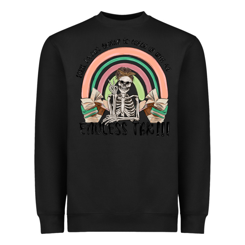 Endless Tbr Heavyweight Sweatshirt by MaliasSmallBusiness | Teevron