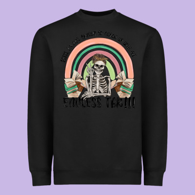 Endless Tbr Heavyweight Sweatshirt Designed By Maliassmallbusiness