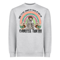Heather Grey endless tbr Heavyweight Sweatshirt - MaliasSmallBusiness