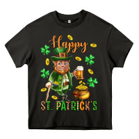 Asphalt Happy st. patricks day Heavy Core Tee - Neo Western