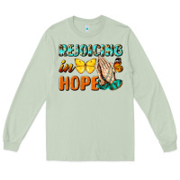 Matcha rejoicing in hope Long Sleeve Tee - NancyCooperArtShop