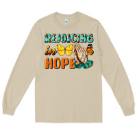 Mushroom rejoicing in hope Long Sleeve Tee - NancyCooperArtShop