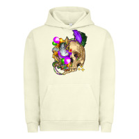 Pigment Pistachio mardi gras skull Urban Hoodie - FaDigitalArtStudio