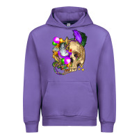 Tulip mardi gras skull Urban Hoodie - FaDigitalArtStudio