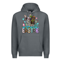 Rock Happy Easter Heifers Easter Day Premium Hoodie - HowdyJamesFarm