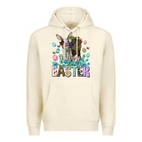Sandshell Happy Easter Heifers Easter Day Premium Hoodie - HowdyJamesFarm