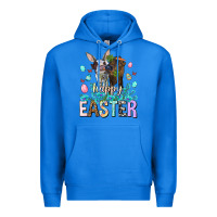 True Royal Happy Easter Heifers Easter Day Premium Hoodie - HowdyJamesFarm