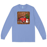Colony Blue christmas truck coaster Long Sleeve Tee - JahusDesignShop