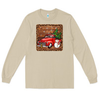 Mushroom christmas truck coaster Long Sleeve Tee - JahusDesignShop