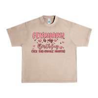 French Oak february is my birthday yes the whole month malia Urban Heavy Tee - MaliasSmallBusiness