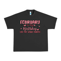 Pigment Black february is my birthday yes the whole month malia Urban Heavy Tee - MaliasSmallBusiness