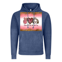 Vintage Denim peace love shih tzu Vintage Hoodie - Jasminsmagicworld