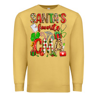 Antique Gold santa's favorite cma Premium Sweatshirt - texasbilliewilder