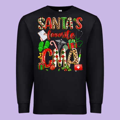 Santa's Favorite Cma Premium Sweatshirt Designed By Texasbilliewilder