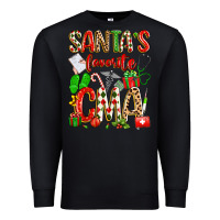 Black santa's favorite cma Premium Sweatshirt - texasbilliewilder