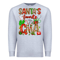 Heather Grey santa's favorite cma Premium Sweatshirt - texasbilliewilder