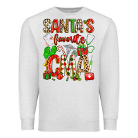 Oatmeal Heather santa's favorite cma Premium Sweatshirt - texasbilliewilder