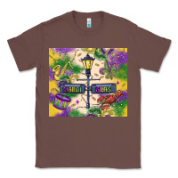 Chestnut mardi gras street lights Classic Tee - MaliasSmallBusiness