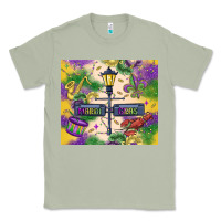 Matcha mardi gras street lights Classic Tee - MaliasSmallBusiness