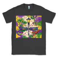 Smoke mardi gras street lights Classic Tee - MaliasSmallBusiness